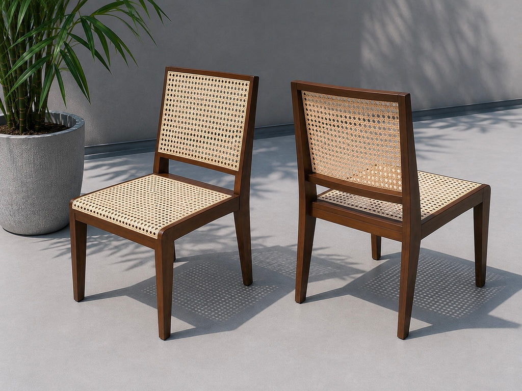 Cane Wood Chair