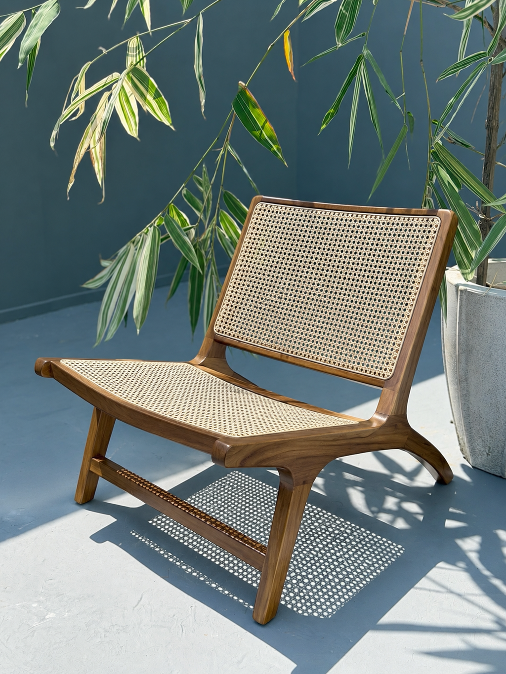 Cane Relaxer Lounge Chair