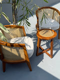 Cane Wood Vera Lounge Chair