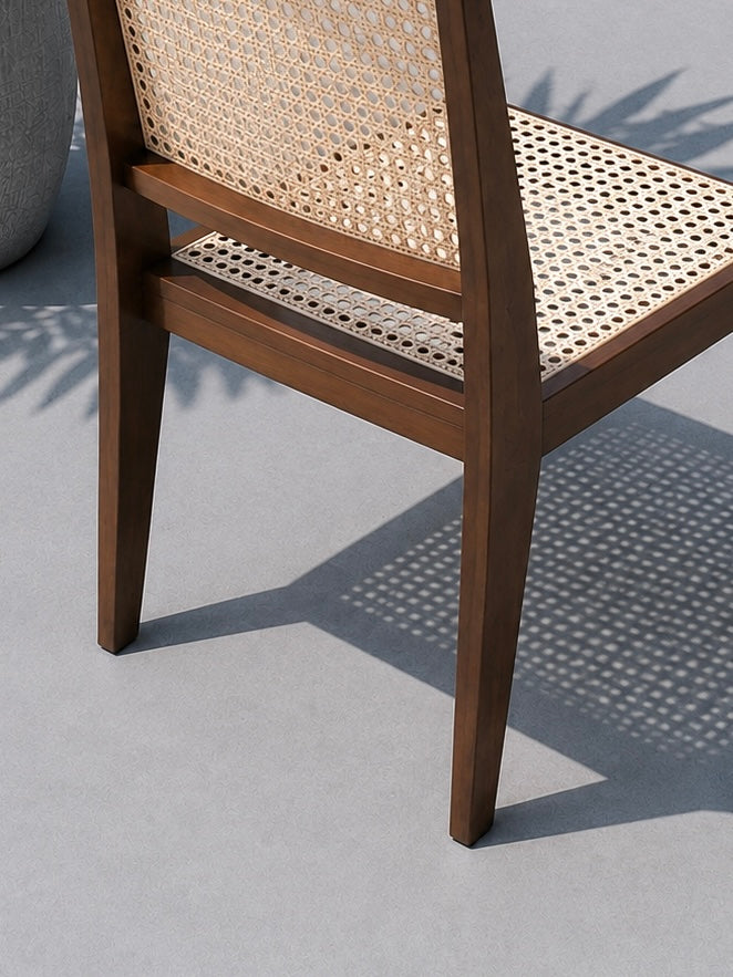 Cane Wood Chair