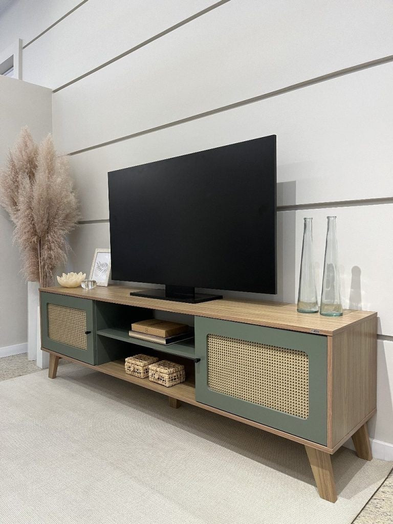 Two-Tone Media Console