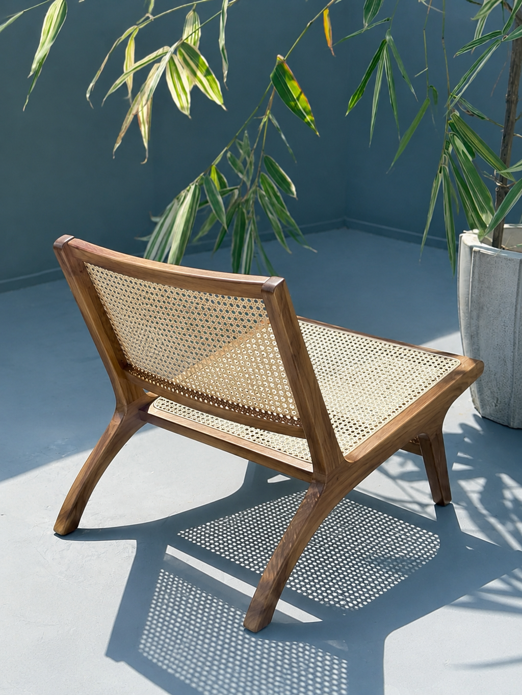 Cane Relaxer Lounge Chair