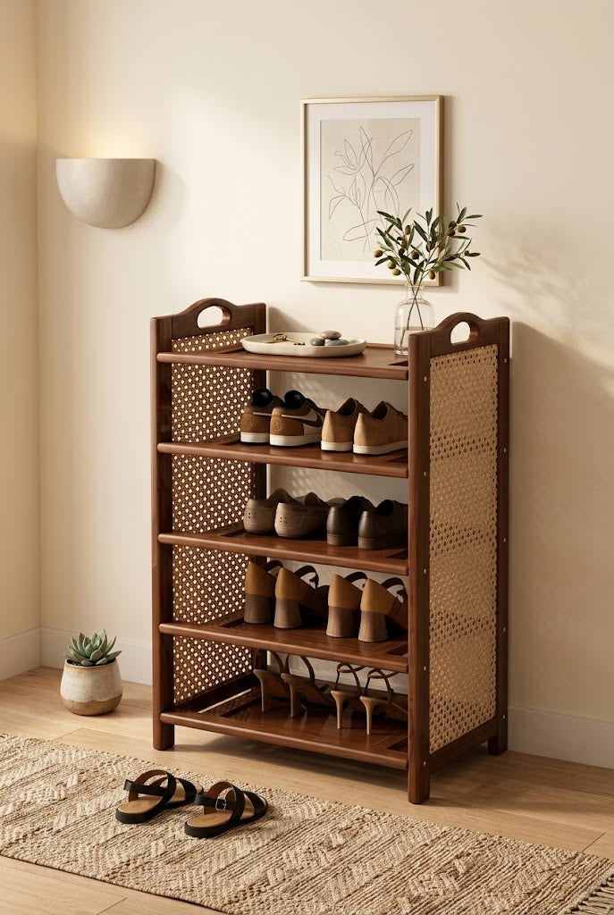 Oakaro Open Frame Shoe Rack