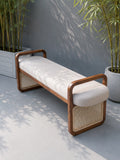 Cane Bed Bench