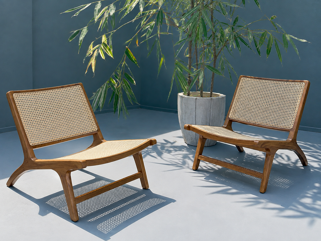 Cane Relaxer Lounge Chair