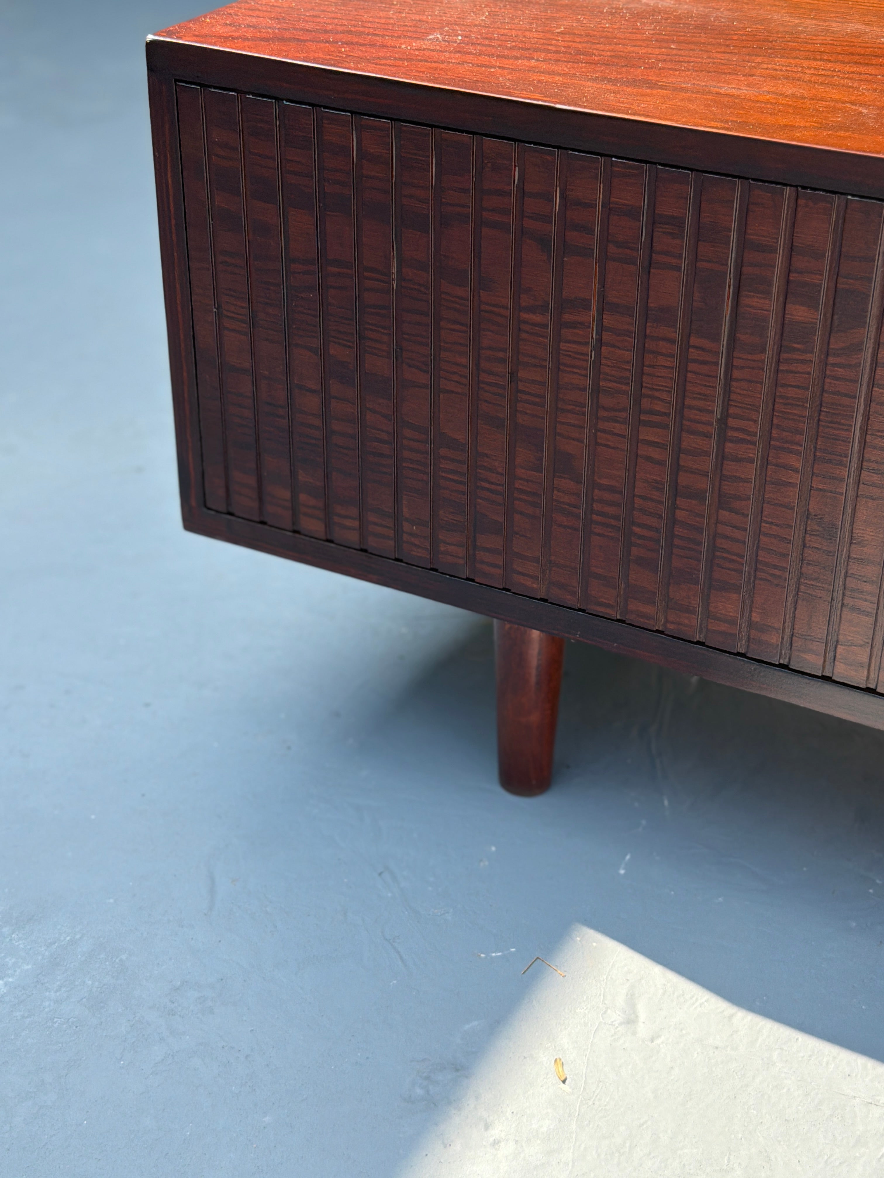 Dark Walnut Console Cabinet